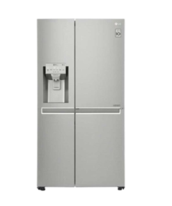 LG 570L Platinum Silver French Door-In-Door Fridge GC-J22FTLPL